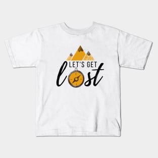 Lets get lost - vintage Kids T-Shirt